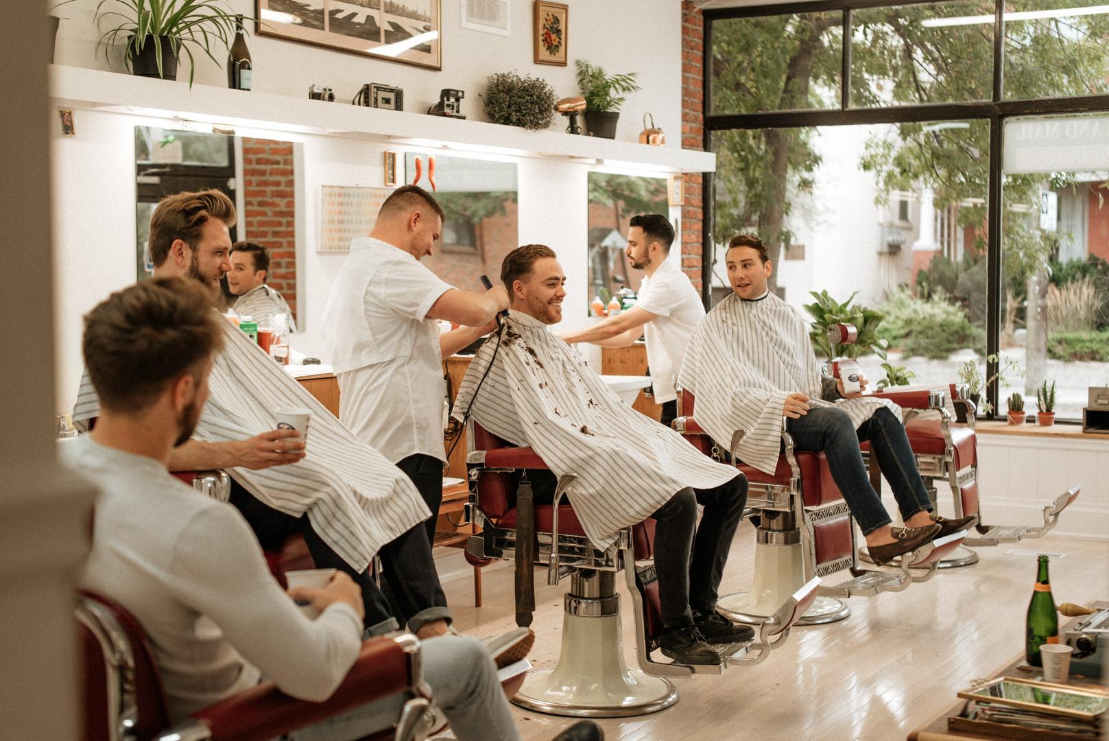 Barber Shop Toronto The Baby Point Barber Shop Etobicoke